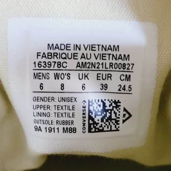 Converse CTAS Green Glow/Teal/Pink Color Block - Picture 8 of 8